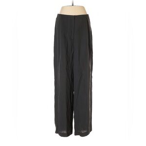 Eileen Fisher Dark Grey Wide Leg Pants